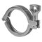 Steel & Obrien Sch 5 Tri-Clamp (For Pipe Size Ferrules) - 304SS 13MHHV-2-304 - alternate 1